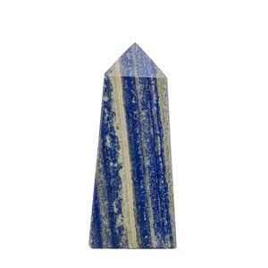 Lapis Lazuli, Large Point, Obelisk, Over 1 Pound, Polished Crystal, Mineral Coll